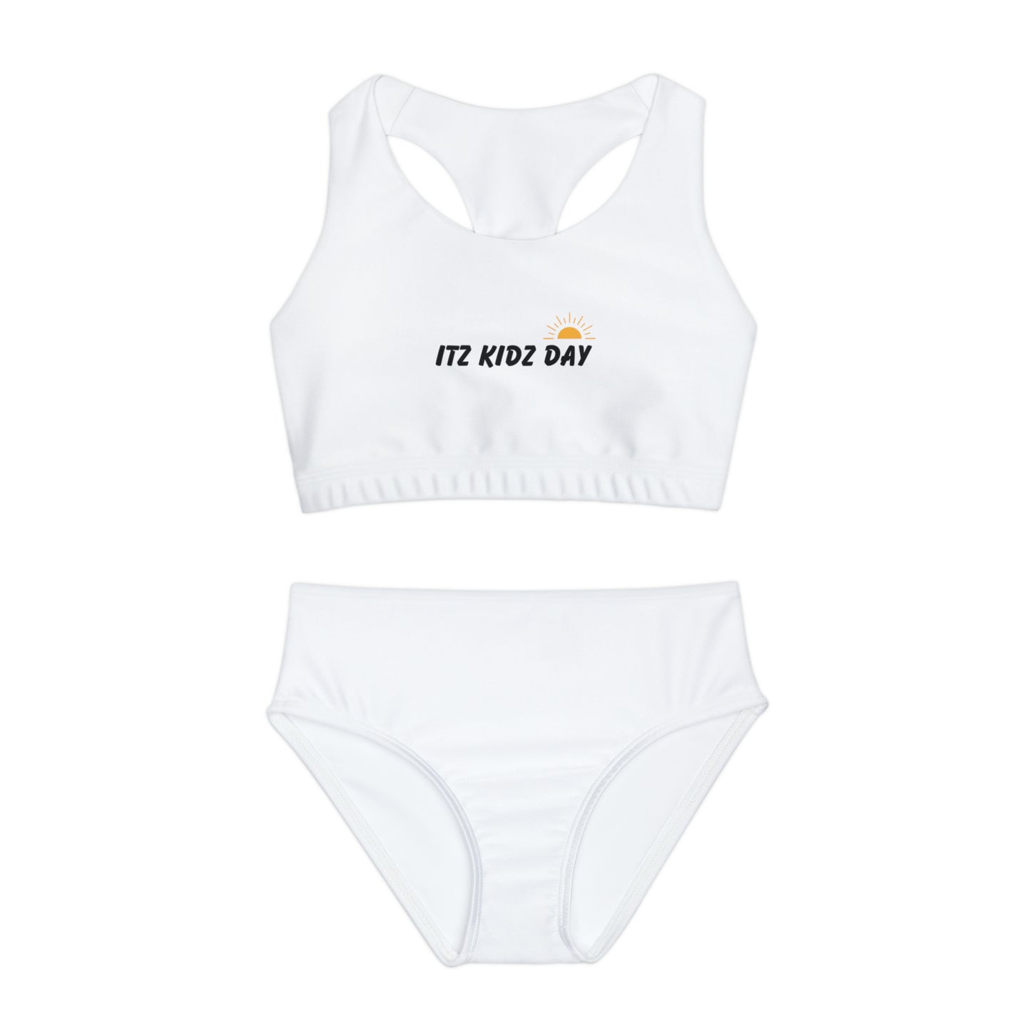 Itz Kidz Day Awesome Girls Two Piece Swimsuit (AOP)