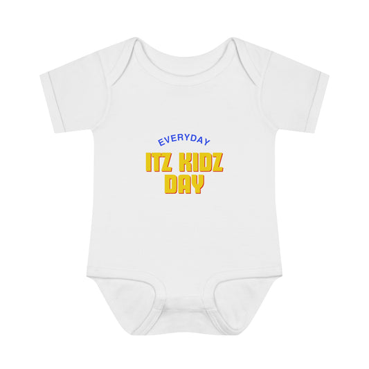 Itz Kidz Day Infant Baby Rib Bodysuit