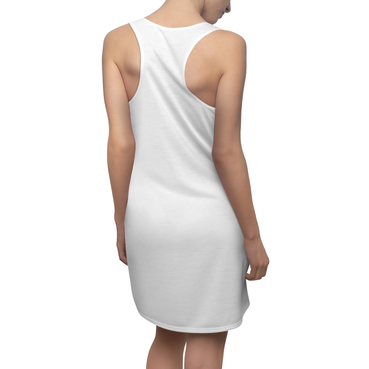 Itz Kidz Day Easy Wear Women's Cut & Sew Racerback Dress (AOP)