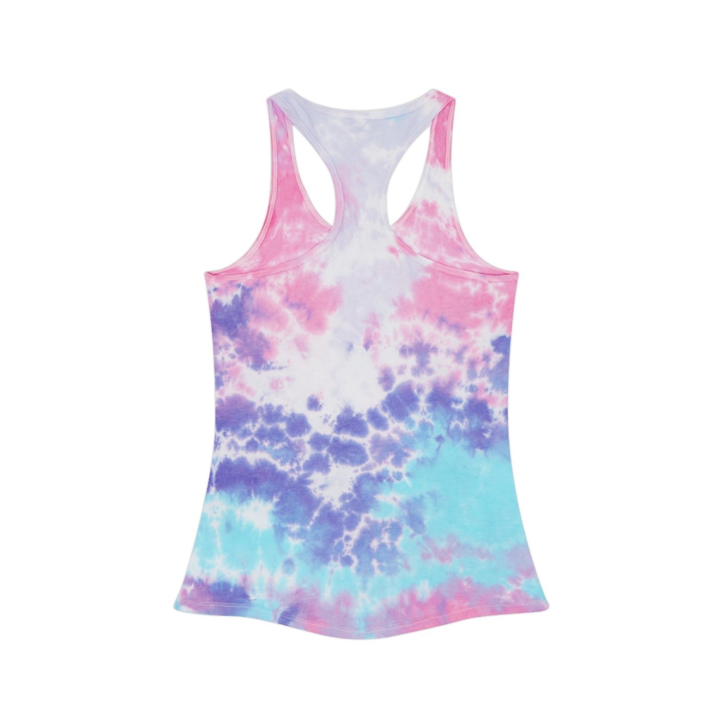 Itz Kidz Day Beach Mom Tie Dye Racerback Tank Top