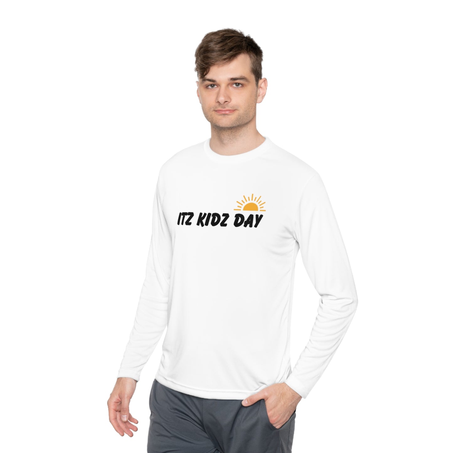 Itz Kidz Day Comfortable Unisex Lightweight Long Sleeve Tee